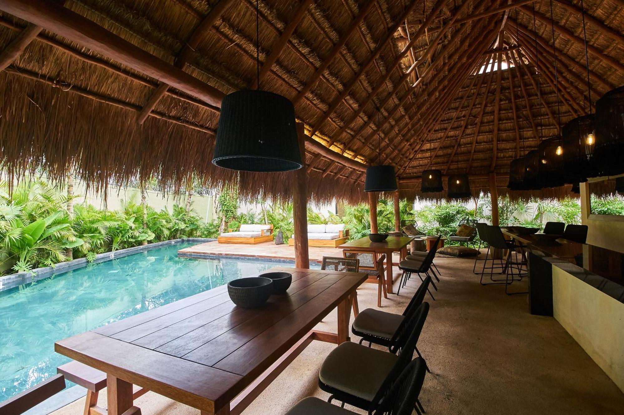 Dhalia - Private Roof With Pool & Beach Club Access Тулум Екстериор снимка
